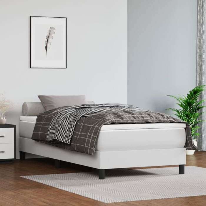 VidaXL Matelas à ressorts ensachés pour enfants 80x160 cm similicuir,meuble de chambre à coucher,matelas à ressorts,4016543