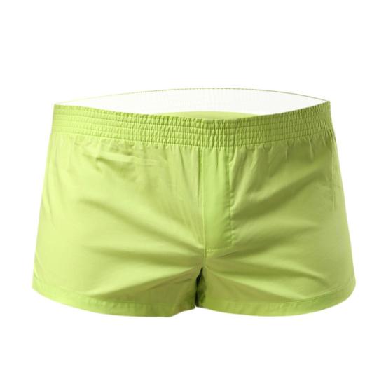 Men Solid Color Summer Sports Gym Elastic Waist Shorts Beach Swimming Trunks