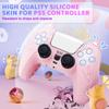Silicone Cat Ear Anti-Slip Cover for Sony PS5 Controller