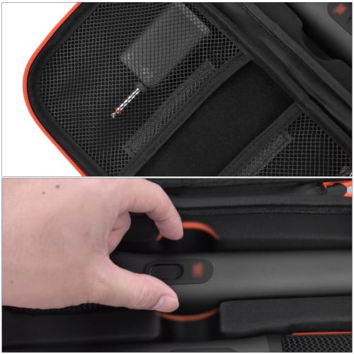 JBL PartyBox Wireless Microphone Compatible Wireless Case - Portable Wireless Microphone Box for 2 Digital Microphones, Rechargeable Battery, Receiver