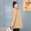 Women Winter Coat Jacket Warm Down Cotton Parkas Ladies Mid-Length Hooded Cotton Padded Coats Female Jackets Overcoat