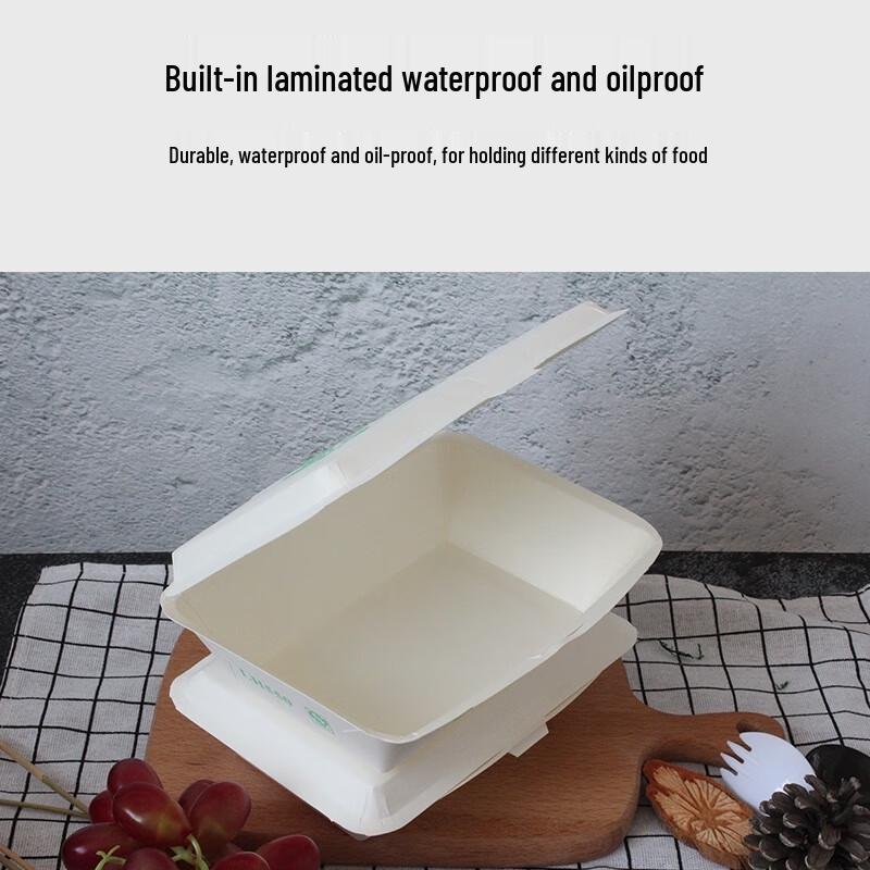 JingJingRS Disposable Takeout Food Containers