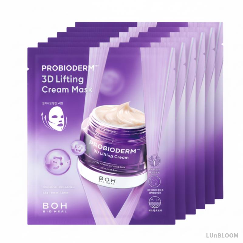 BIOHEAL BOH Probioderm 3D Лифтинг-крем-маска 6 листов