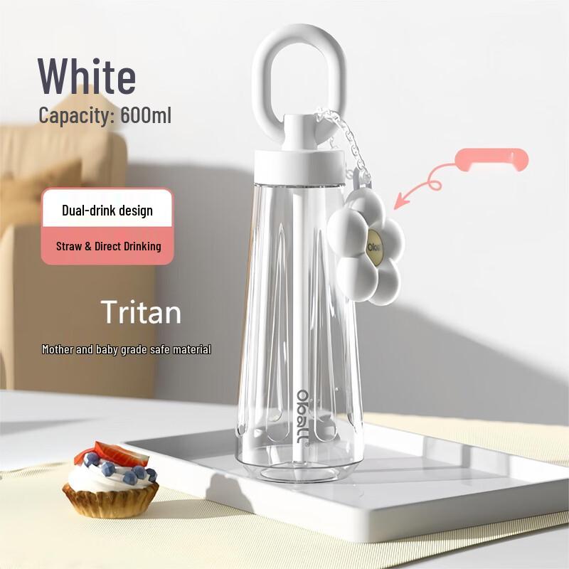 Goddess Summer Straw Sports Water Bottle