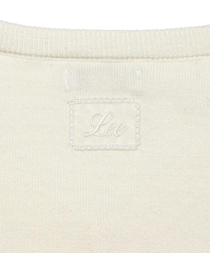 LEE Women'S V-Neck Knit Ivory