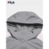 FILA Women's Casual Loose Color-block Hooded Woven Jacket