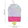 Alufolie Spielzeug Pinata Goldener Stern Pinata Party Fiesta Pinata Traditionelle Sternförmige Pinata Handgemachte Pinata Spiel Requisiten