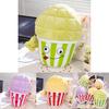 Cute Popcorn Plush Pillow Stuffed Animal Rabbit Cartoon Pp Cotton Short Plush Customized Gift