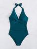 New swimsuit women's fashion bikini European and American onesie sexy one-piece beach swimsuit swimsuit