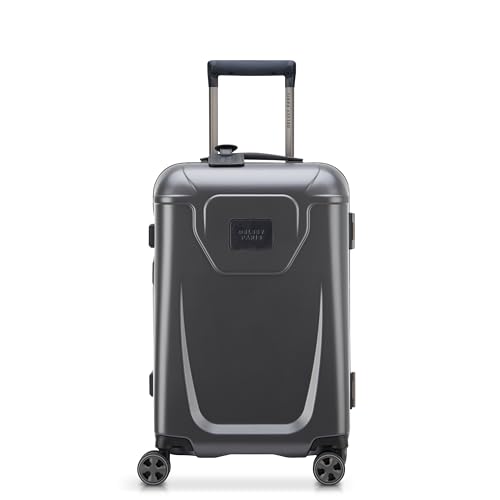 DELSEY PARIS TOKYO Suitcase, 40L, 55cm, 3.4kg, 10-Year Warranty, Carry-On, TSA Lock, USB Port, Official Import, DL00110680101, Gray