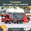 MOULD KING 15019 Technisches Autospielzeug für Jungen, motorisierter Müllwagen, Modellbausteine, MOC-38031, Ziegelsteine, Kinder, Weihnachtsgeschenke