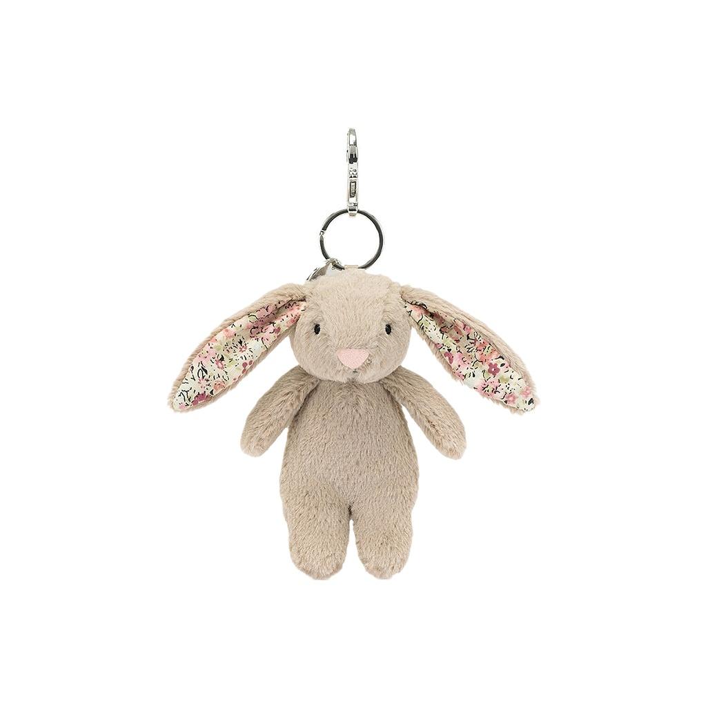 

JELLYCAT Bonnie Rabbit Series Flower Beige Bag Hanging Doll Plush Pendant 11cm Height Box Not Included