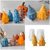 Nonstick Silicone Pumpkin Gnome Mold Figures Moulds Perfect for Crafting Enthusiasts Making Candle Soaps or Ice Cubes