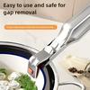 Heavy-Duty Stainless Steel Anti-Scald Clip, Compatible for Air Fryer & Steamer, Heat-Resistant Kitchen Tool with Non-Slip Bowl/Plate Grabber