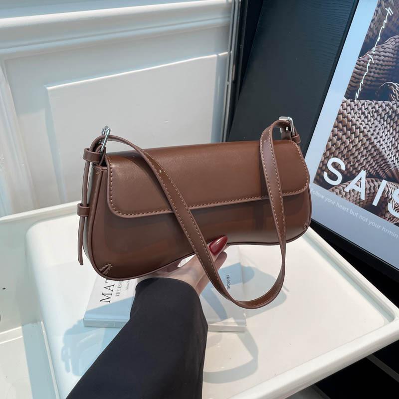 Niche design women's bags autumn and winter new fashion retro shoulder underarm bag high-end commuter bag