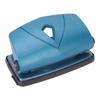Hole Punch Small Plastic Adjustable Positioning Punching Machine for Stationery BindingBlue