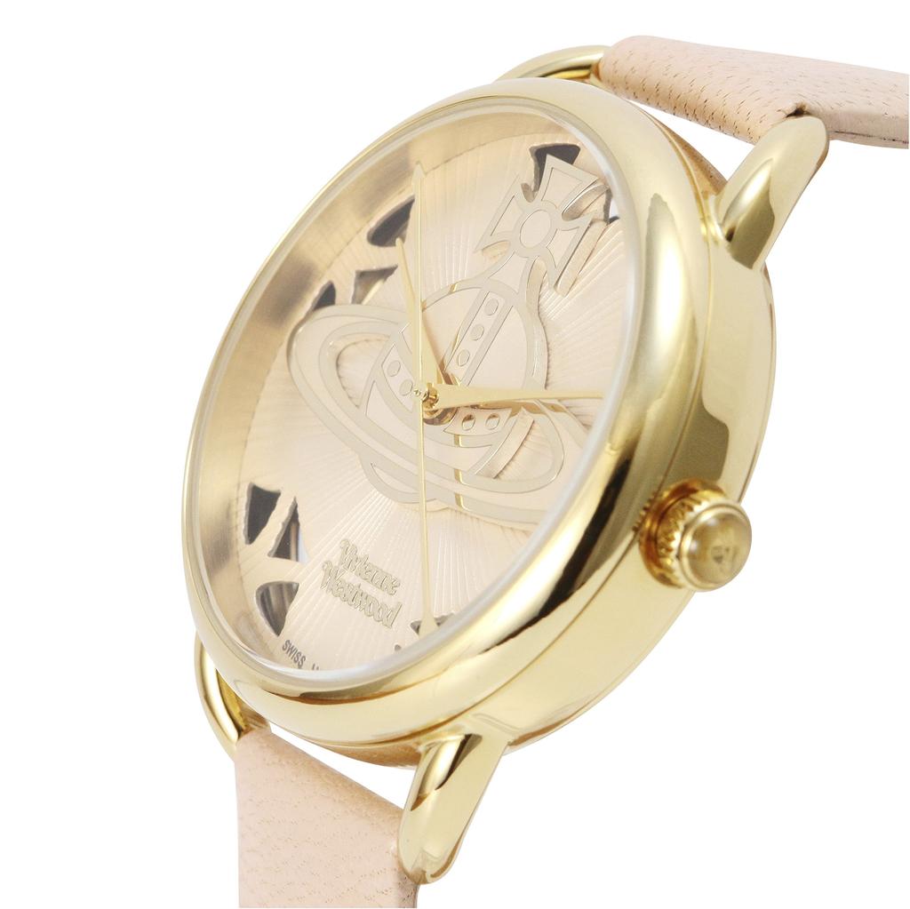 Watch LEADENHALL White Dial Pink Leather Quartz VV163BGPK Product Pink [Vivienne Westwood] Women's [Product]