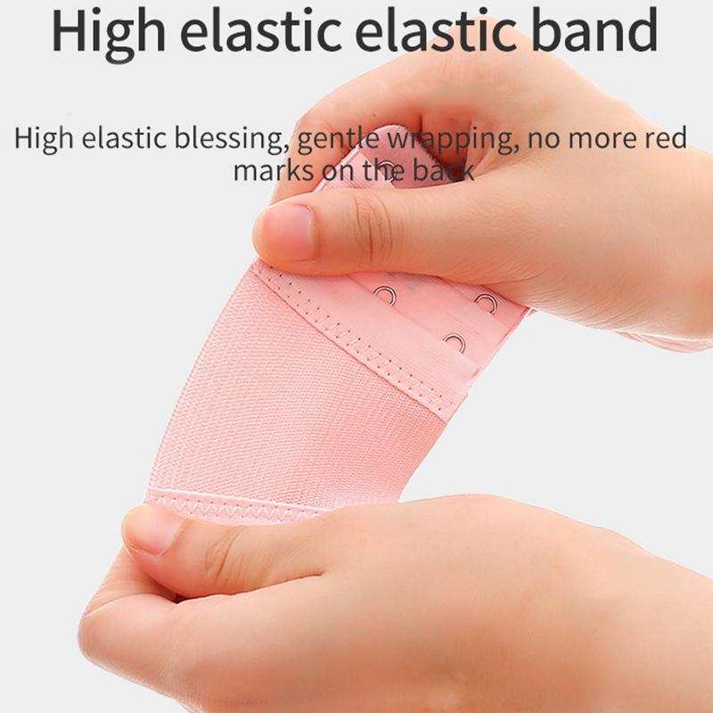 Bra Accessories 2Pcs Buckles Hook Women Bra Extender Strap 3 Rows Adjustable Belt Buckle Extension Strap Hook Clip Expander