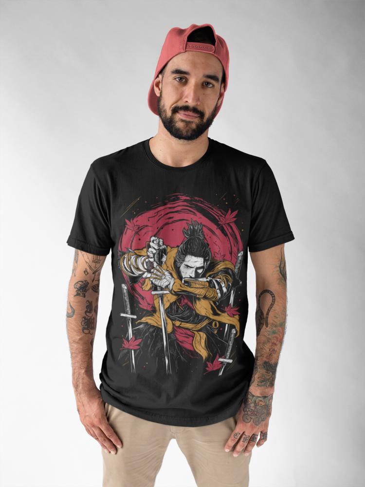 Sekiro Wolf T-Shirt Anime Vintage Special T-shirt Manga Shirts Anime Love shirt