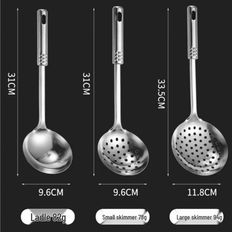Jiexing 10-Piece Stainless Steel Kitchen Utensil Set