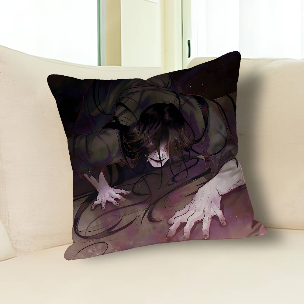 H-Homiciphers Mr C-Crawling Pillow Cases for Bedroom Living Room Sofa Home Decor Polyester Cushion Cover with Zipper
