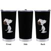 Snoopy Coffee Convenience Store EVISUK Water Stainless Direct with 600ml Tumbler, Mug, Cup, Cup, Insulated, Cold/Hot, Bottle, Steel, Drinking, Lid,