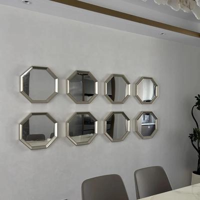 Wall Decorations Light Luxury Restaurant Dining Table Wall Decoration Pendant Living Room Background Wall Mirror Decoration