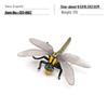 Wild Insect Model Toys: Poisonous Spider, Caterpillar, Butterfly, Mantis, Grasshopper, Dragonfly, Wasp Ornaments
