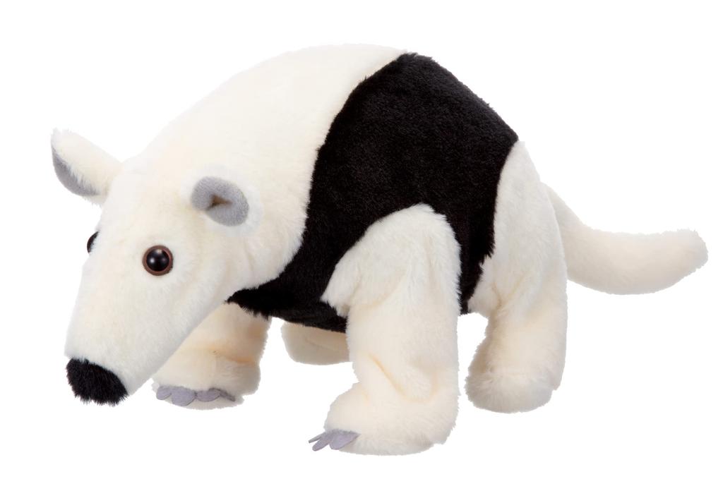 Iwaya Minami the ST Mark Plush Toy for Ages 3 and Up Tamandua, Certified, Battery-Operated