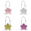 Fashionable Color Solid Star Shaped Glossy Children Casual Shoulder Chain Bag