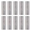 10Pcs Coupling Nut Round Rod Connector Female Thread 304 Stainless Steel M8x1.25 12 L35mm