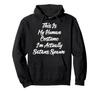 Satan Spawn Kostuum, Grappig Halloween Duivel Kostuum, Satan Hoodie