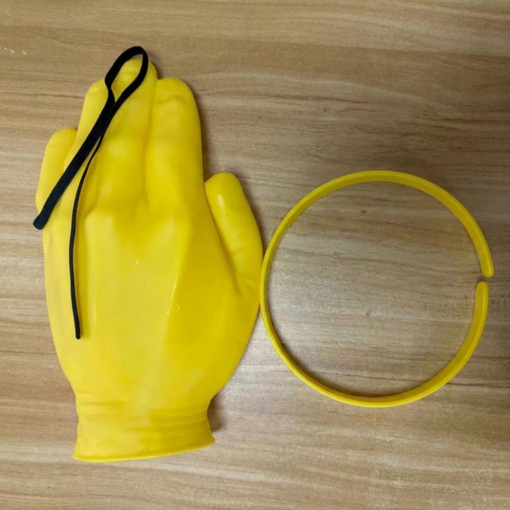 UV Protection Hand Shaped Visor Adjustable Sun Protection Cap Palm Visor Headband  Gag Gift