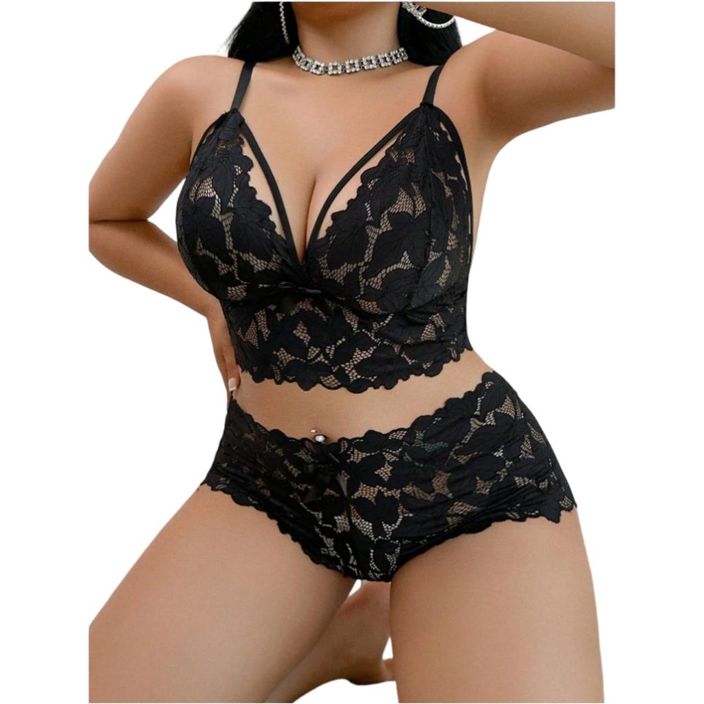 Women's Sleepwear Spaghetti Strap Dress Transparent Sexy Nightgowns Lace Slip Pajamas Sexy Set Lingerie