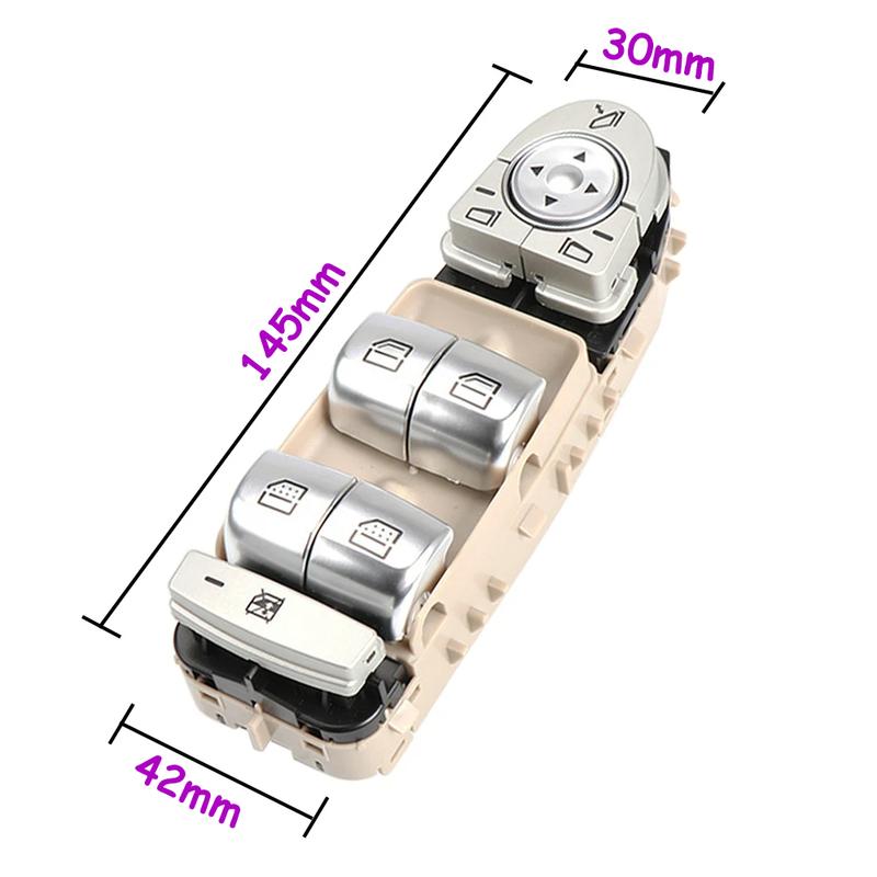 Car Front Door Power Electric Window Lifting Control Switch For Mercedes Benz S Class W222 S320 S350 S450 S500 S560 2014-