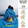 Pippi Longstocking Blanket With Customizable Name Soft And Comfortable Shawl Blanket For All Seasons Suitable For Home Travel Camping Office