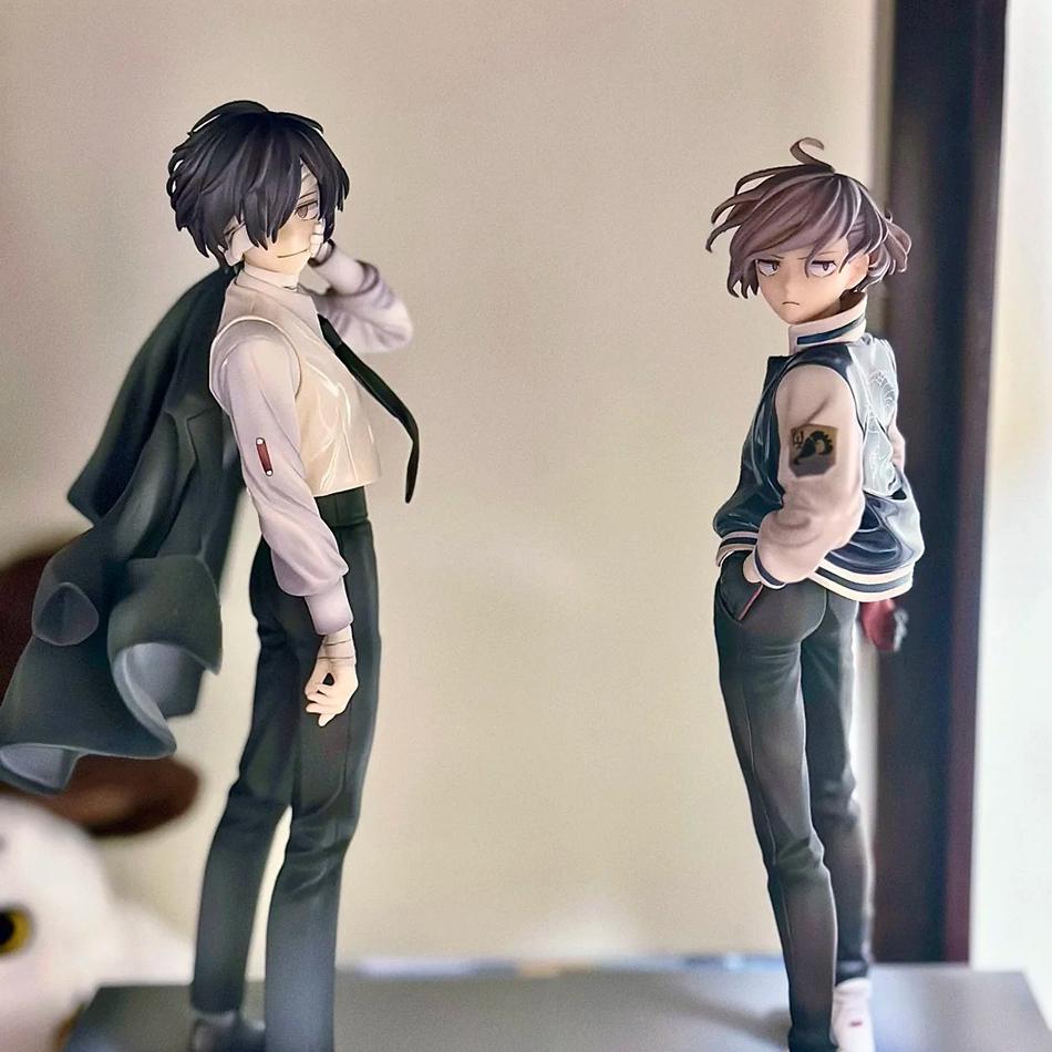 Japanese Anime Dazai Osamu Figurine Bungo Stray Dogs Action Figures PVC Action Model Figure Statue Collection Toys Ornamen Gifts Premium Quality