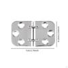 2x Marine Hinges Door DIY Parts 2.76inchx1.63inch Folding Replacement Hardware for Window RV