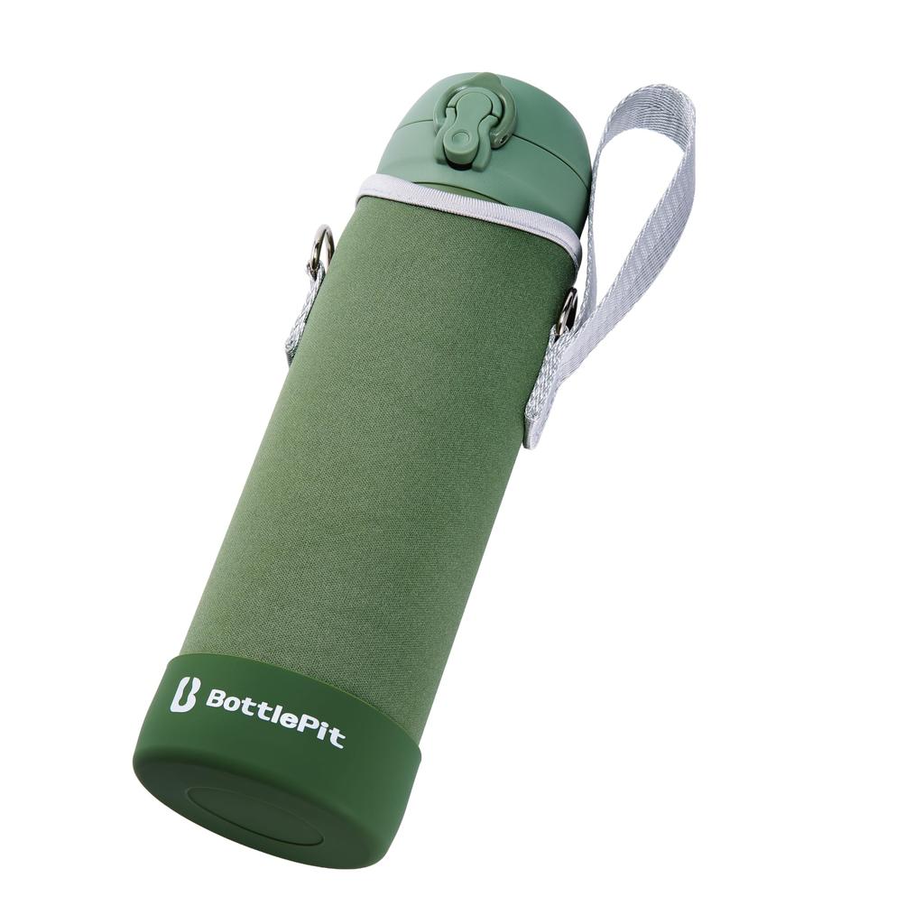 BottlePit Bottom Cover for 500ml Water Bottles No-Installation (Khaki)