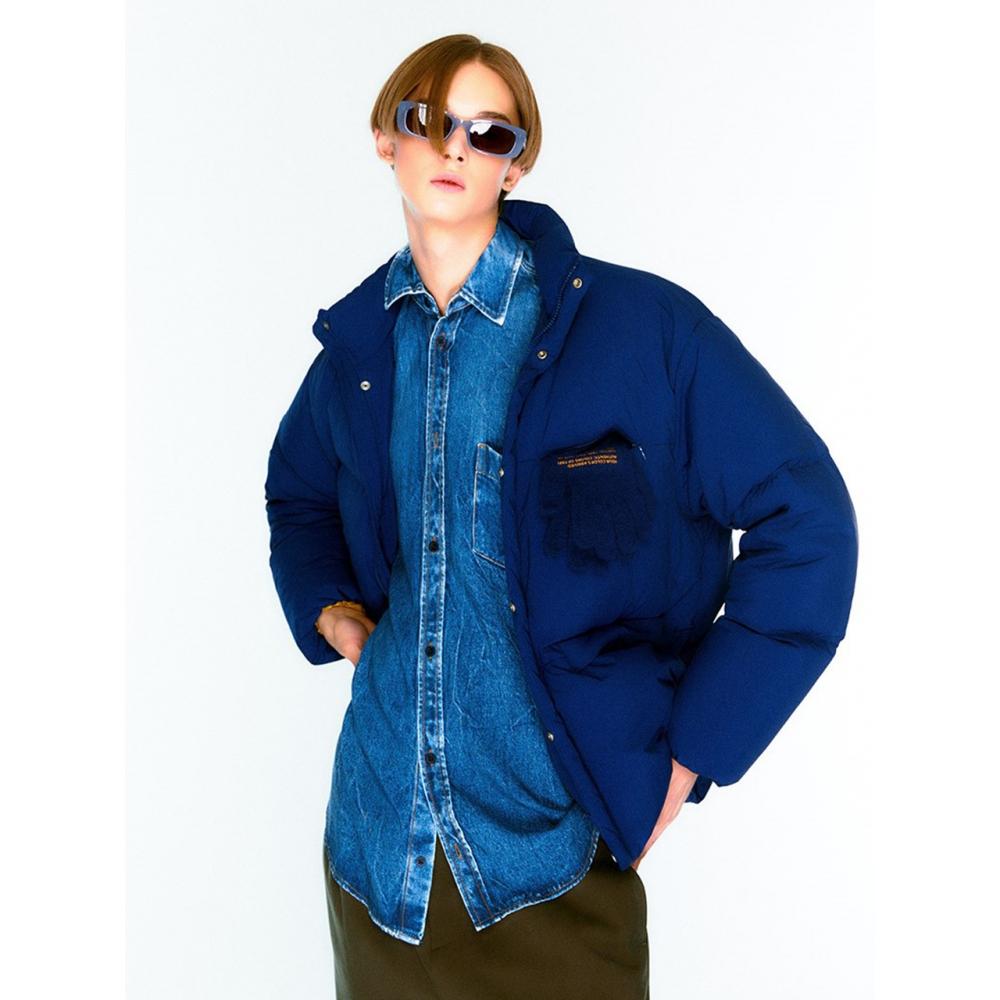 

Базовая куртка-пуховик FREI ТЕМНО-СИНИЙ