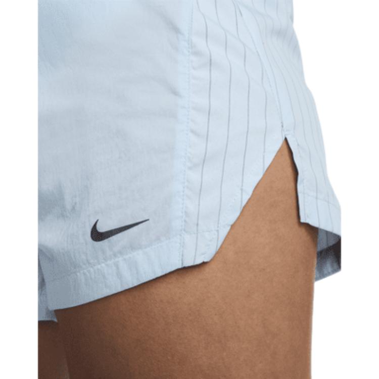 Nike Running Division Logo Stripe Reflective Design Shorts Women Shorts Light-Armory-Blue FN2715-440