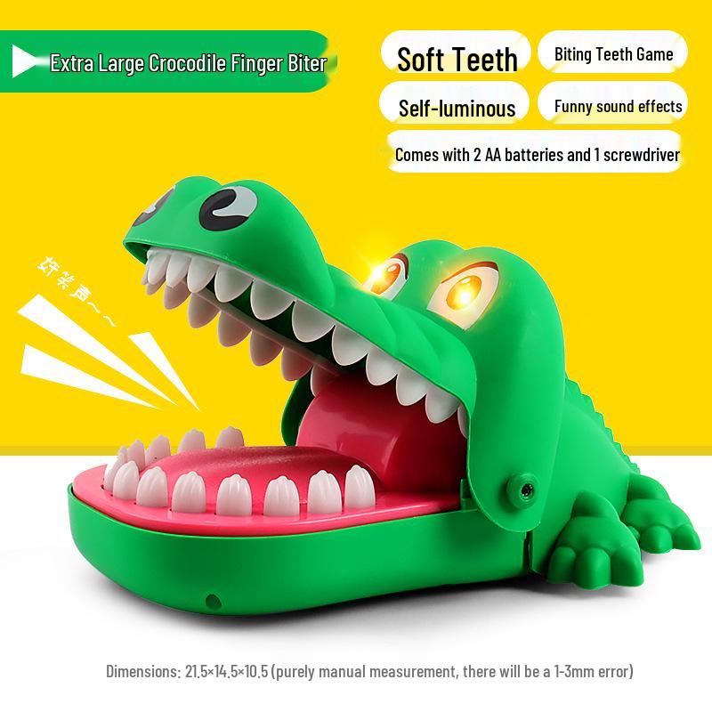 Kids’ Crocodile & Dinosaur Teeth-Biting Toy Game
