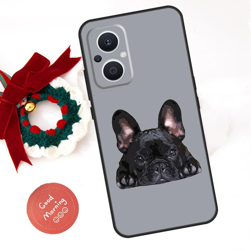 French Bulldog Dog Funda For OPPO Reno 8 Lite 10 11 12 13 14 Pro 11F 12F 13F 14F OPPO Find X8 X5 X6 X9 Pro Case