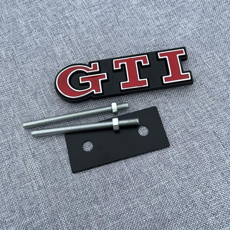 Volkswagen GTD Metal Grille Badge for Golf 7, Lingdu, Polo, Rline 6, Rear & Side Car Emblem.