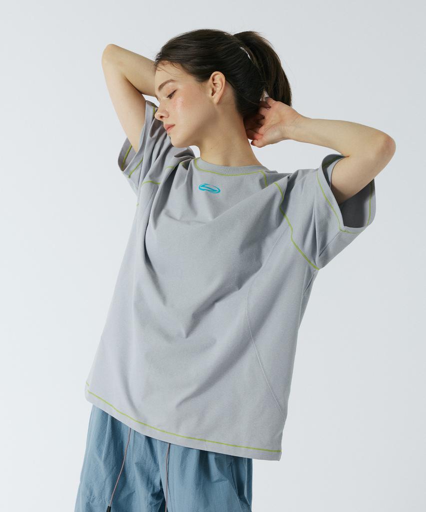 Sanlo [Unisex] Quick-Dry Lightweight Short Sleeve - Light Grey