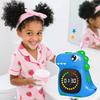 Visueller Timer für das Klassenzimmer Dinosaurier Schreibtisch-Timer Wiederaufladbares LED-Display Stille Countdown-Zeitmessgerät für Zuhause