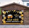 Birthday Party Backdrop Beer Drink Celebration Banner Photo Prop Background Deco