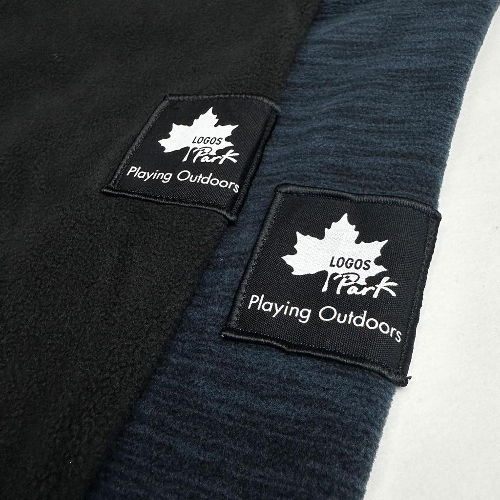 Logo Spark Men's Cationic Fleece Full Zip Jacket, Sizes M, L, and LL (JP, Alphabet, M, Navy)