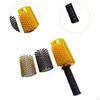 Snowboard Wax Brush Kit Ski Brushes Roller Nylon Brass Horsehair Professional Waxing