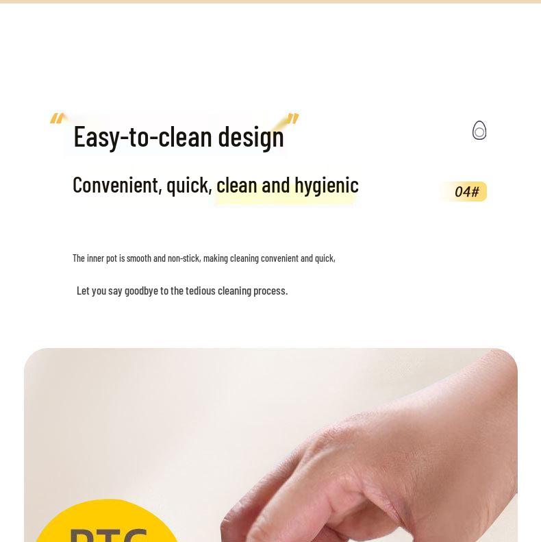 Multifunctional Mini Egg Steamer with Auto Power-Off